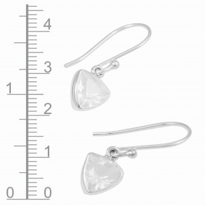 Clear Quartz Earrings