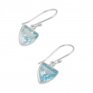Blue Topaz Earrings