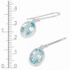 Blue Topaz Earrings Blue Topaz Earrings
