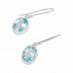 Blue Topaz Earrings Blue Topaz Earrings