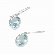 Blue Topaz Earrings