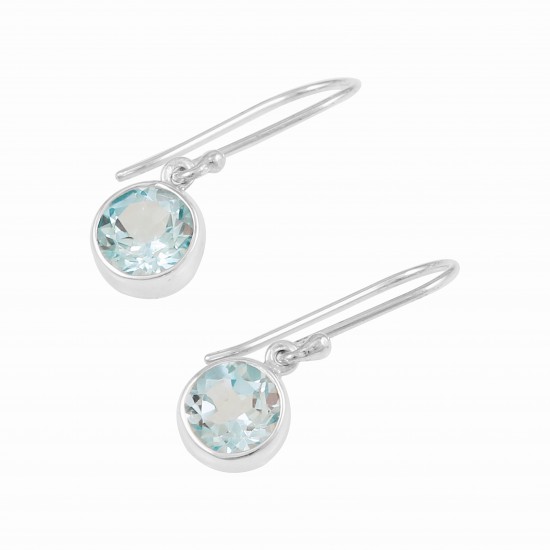 Blue Topaz Earrings Blue Topaz Earrings