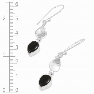 Black Tourmaline Earrings