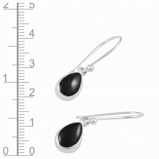 Black Tourmaline Earrings