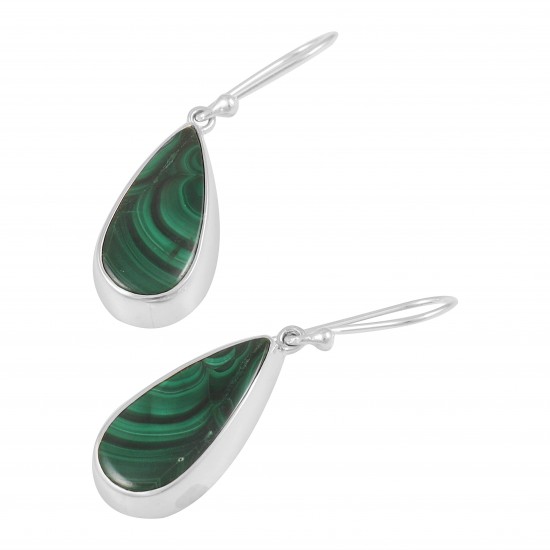 Malachite Earrings
