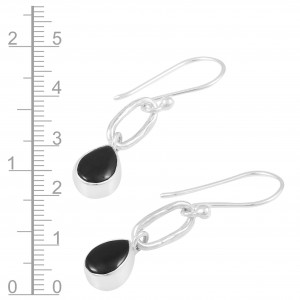 Black Tourmaline Earrings