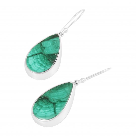 Malachite Earrings