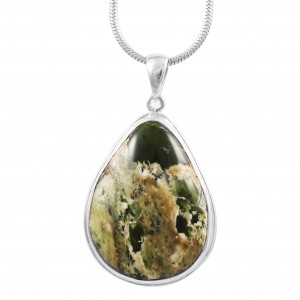 Chrome Chalcedony Pendant