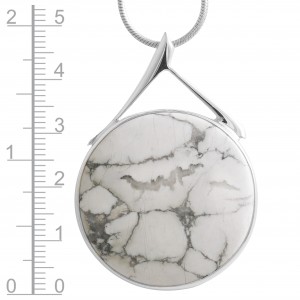 Howlite Pendant