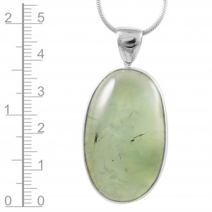 Prehnite & Epidote Pendant