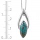 Azurite & Chrysocolla Pendant Azurite & Chrysocolla Pendant