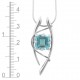 Blue Topaz Pendant
