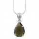 Moldavite Pendant (Faceted) Moldavite Pendant (Faceted)