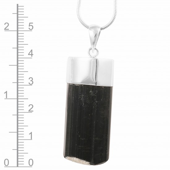 Black Tourmaline Pendant Black Tourmaline Pendant