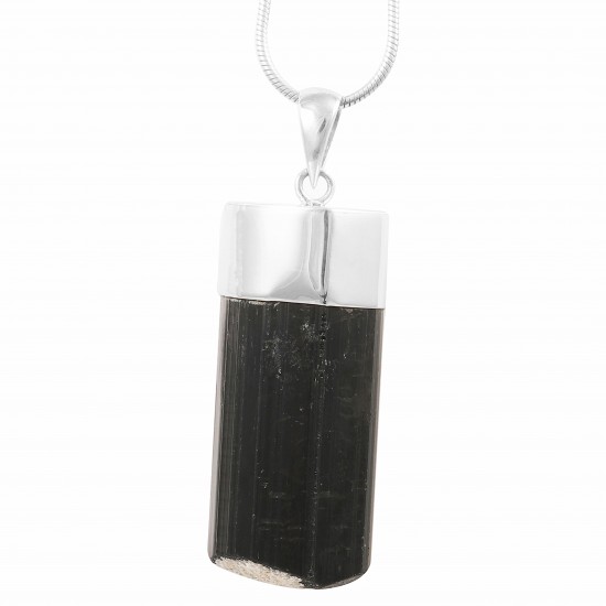 Black Tourmaline Pendant Black Tourmaline Pendant