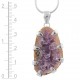 Amethyst Druzy Pendant