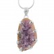 Amethyst Druzy Pendant Amethyst Druzy Pendant
