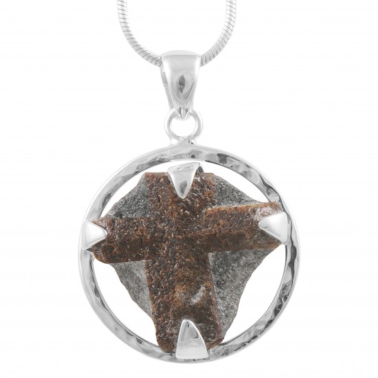 Staurolite Pendant