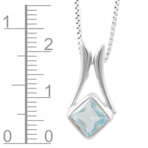 Blue Topaz Pendant