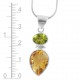 Citrine & Peridot Pendant Citrine & Peridot Pendant