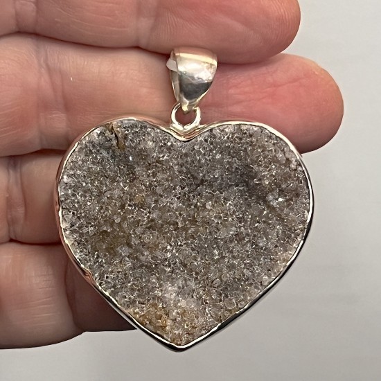 Amethyst Druzy Pendant