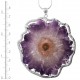 Amethyst Flower Pendant