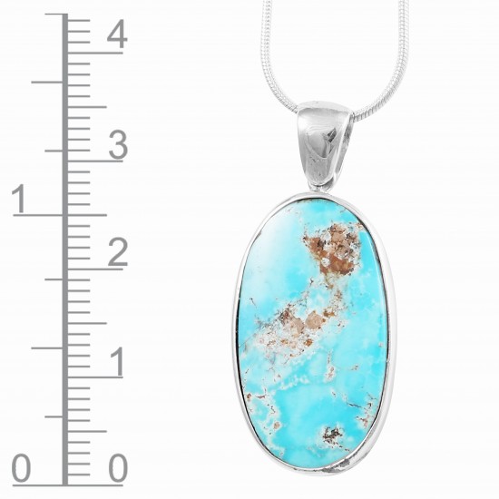 Turquoise (Iranian) Pendant