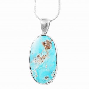 Turquoise (Iranian) Pendant