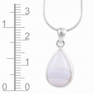 Blue Lace Agate Pendant