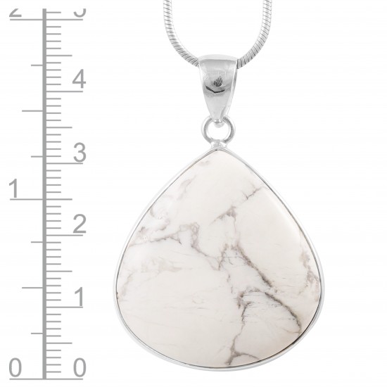 Howlite Pendant