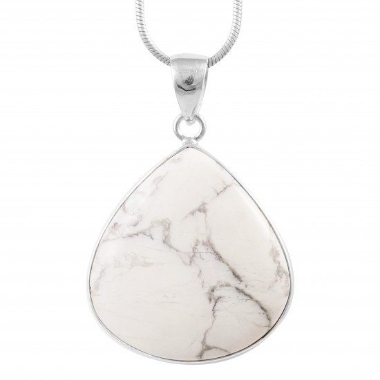 Howlite Pendant