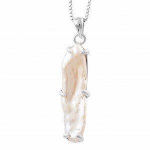 Biwa Pearl Pendant