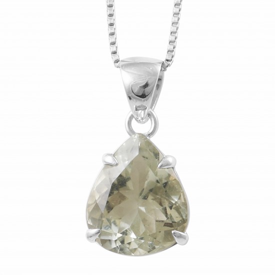 Green Amethyst Pendant