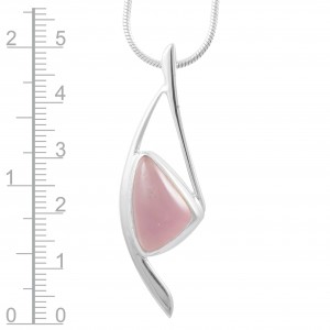 Purple Chalcedony Pendant