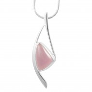 Purple Chalcedony Pendant