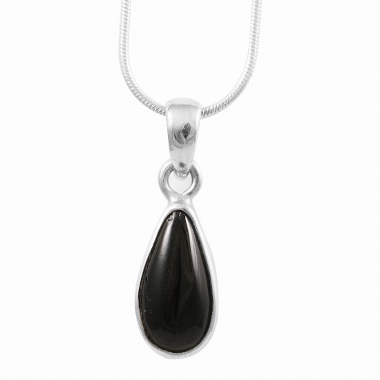 Black Tourmaline Pendant Black Tourmaline Pendant
