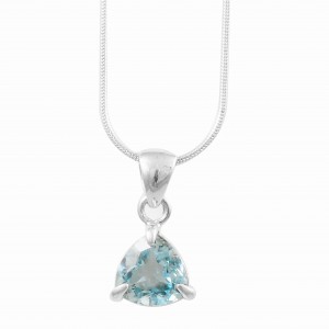 Blue Topaz Pendant
