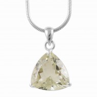 Green Amethyst Pendant