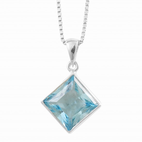 Blue Topaz Pendant Blue Topaz Pendant