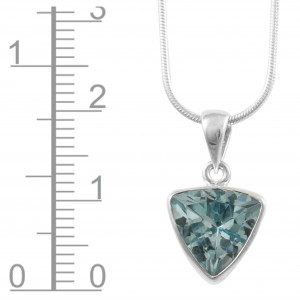 Blue Topaz Pendant