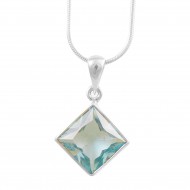 Blue Topaz Pendant