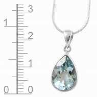 Blue Topaz Pendant