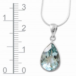 Blue Topaz Pendant
