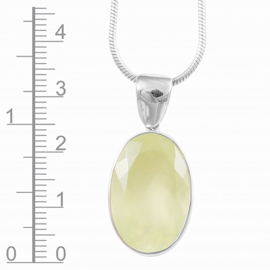 Prehnite Pendant