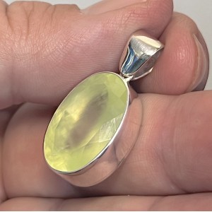 Prehnite Pendant