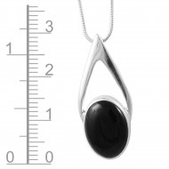 Black Tourmaline Pendant Black Tourmaline Pendant
