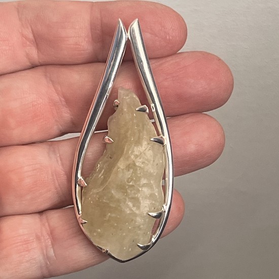 Libyan Desert Glass Pendant