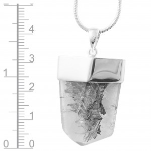 Silver Rutile Quartz Pendant
