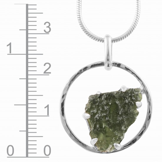 Moldavite Pendant