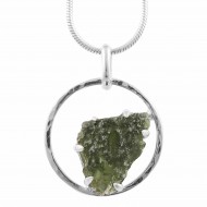 Moldavite Pendant